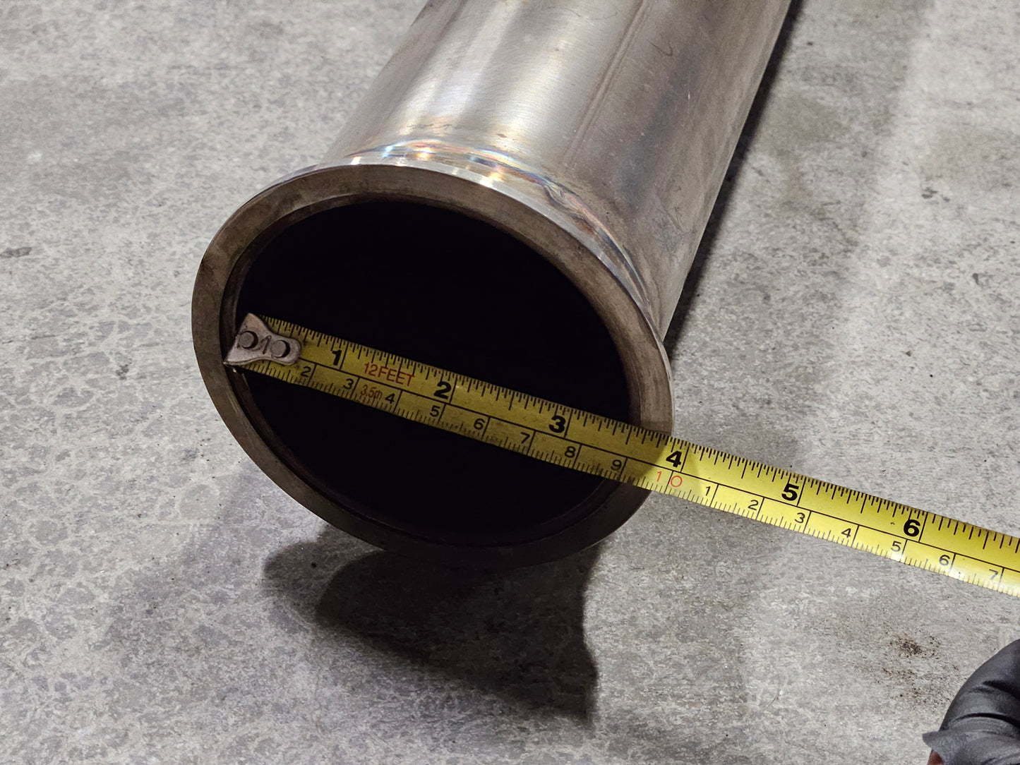 Vibrant 3.5" V-Band Exhaust For JDM Bumper
