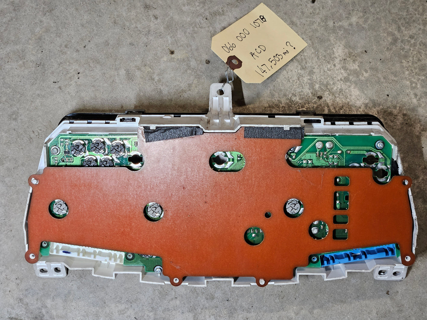 Evo Gauge Cluster Speedo
