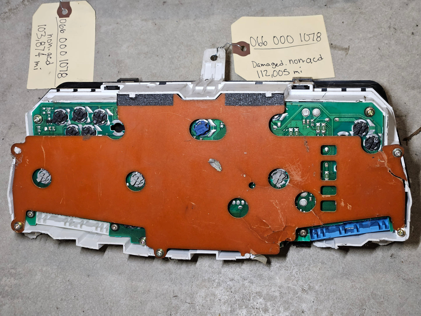 Evo Gauge Cluster Speedo