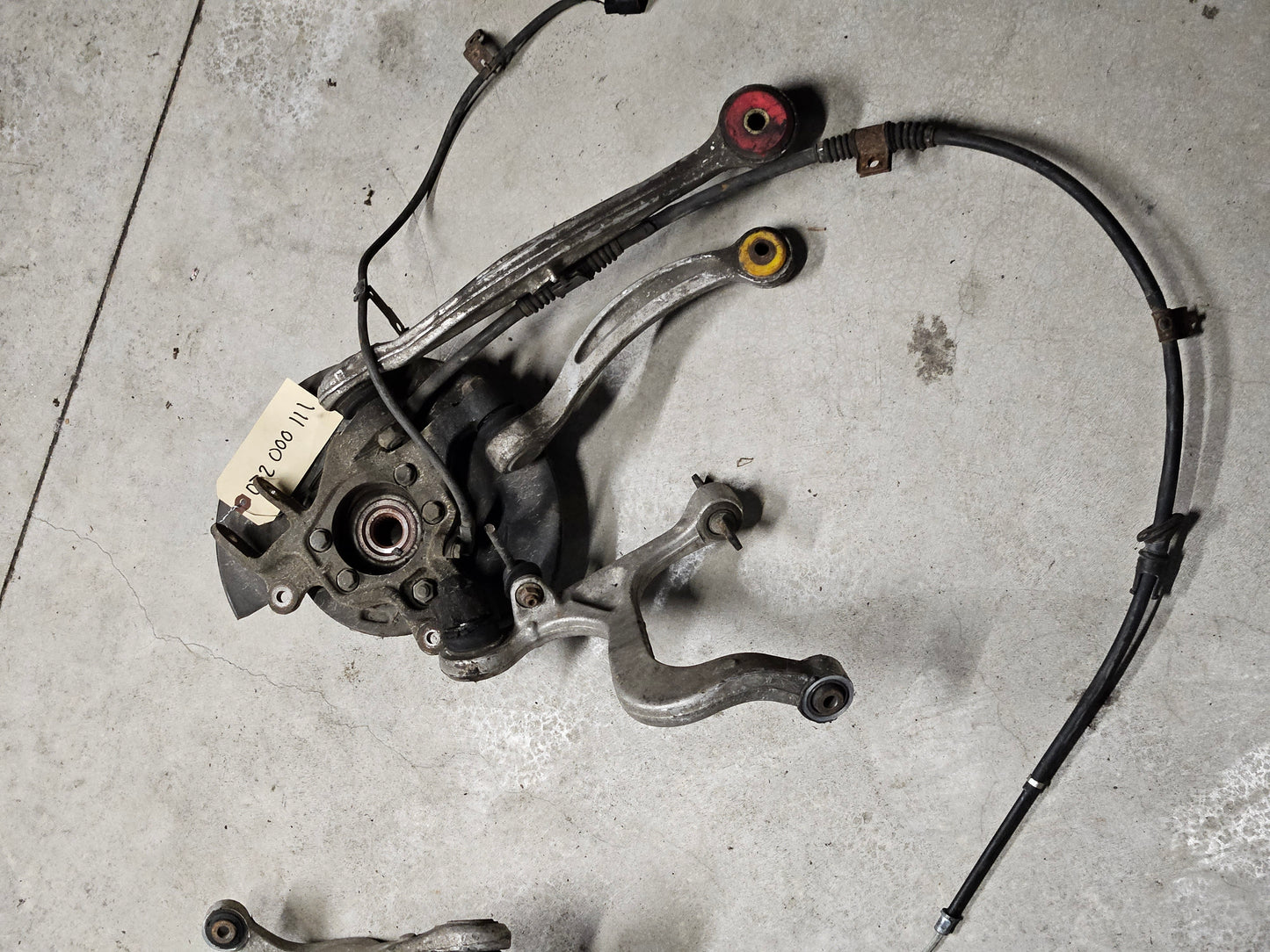 Rear Hubs & Control Arms w/ Bushings