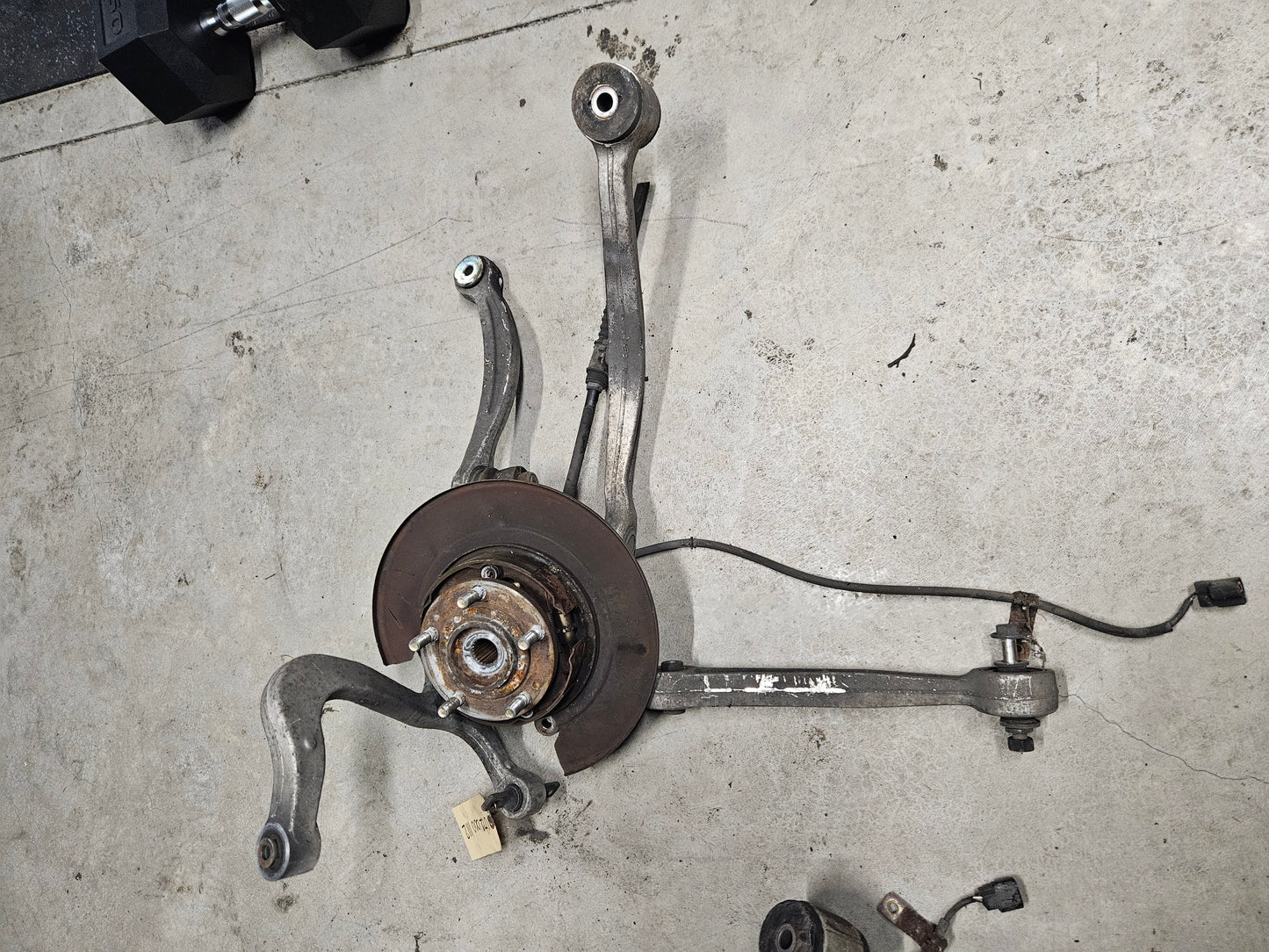 Rear Complete Hubs & Control Arms