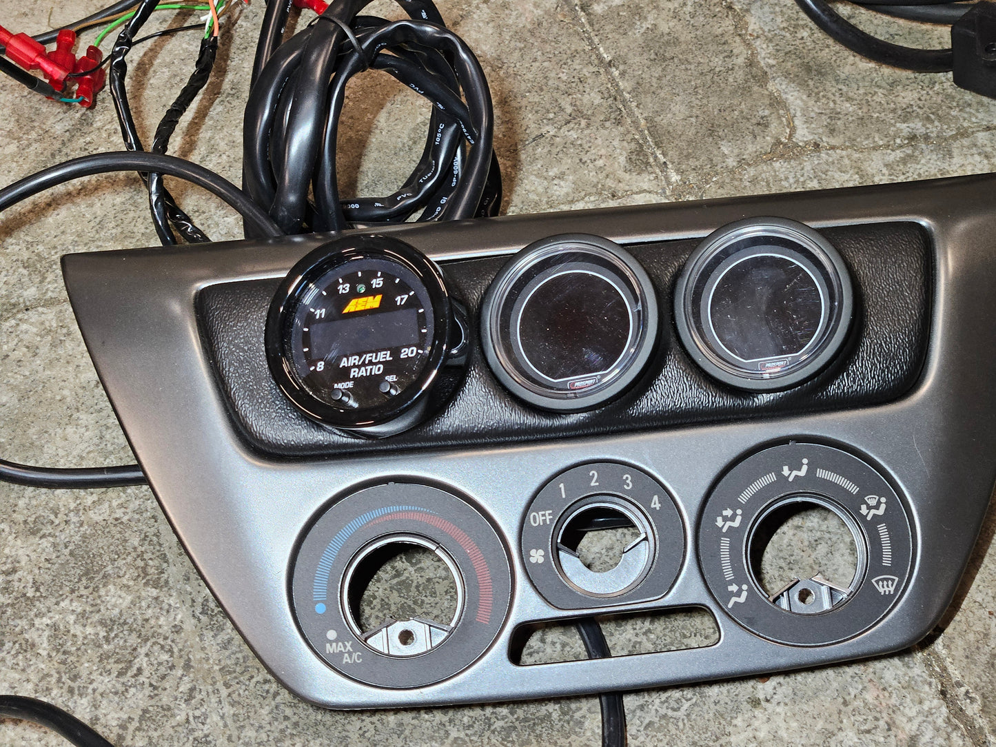 AEM AFR + Boost + Oil Pressure Gauges