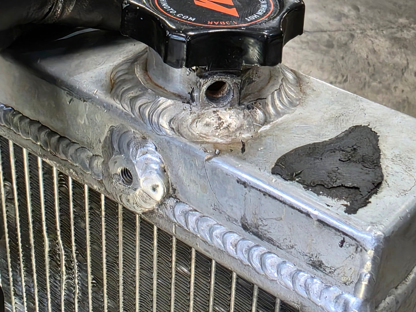 Evo 8-9 Half Size Radiator