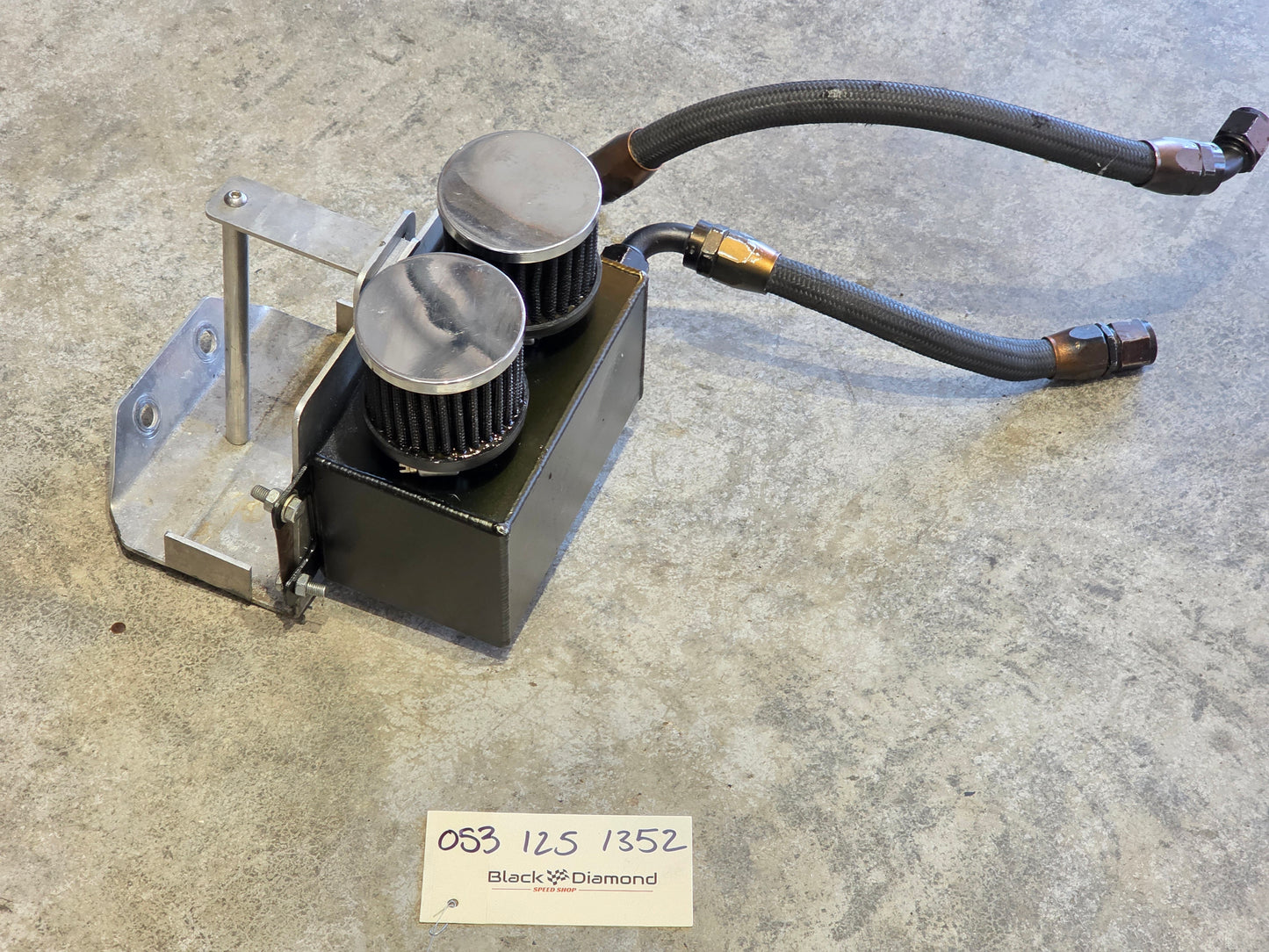 Evo 8-9 Oil Catch Can & Mini Battery Tray