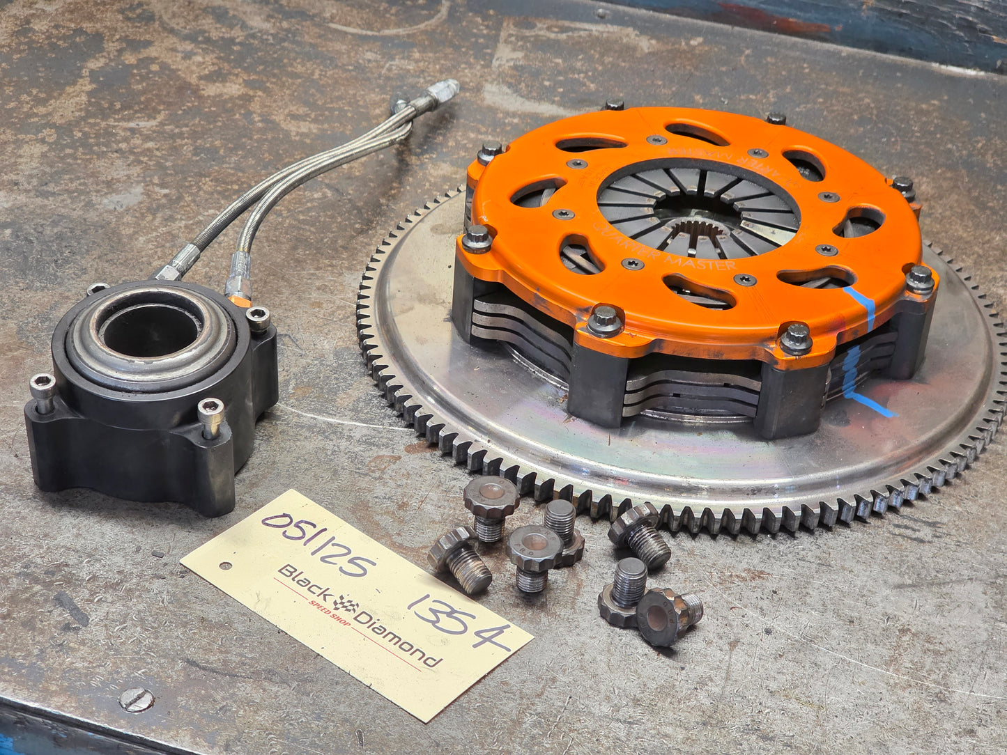 Evo 8-9 Quarter Master 8-Leg Triple Disc Clutch (new discs)