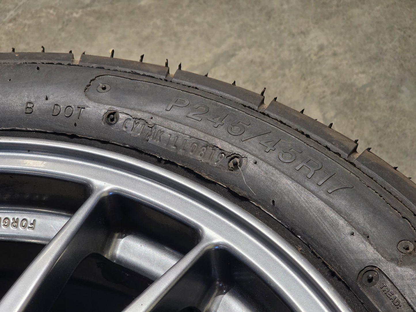 Evo 9 BBS SE Wheels + M&H Tires