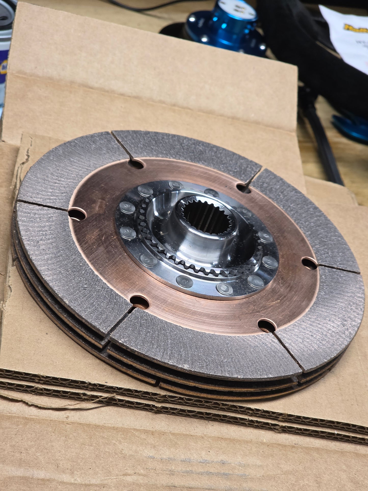 Evo 8-9 Quarter Master 8-Leg Triple Disc Clutch (new discs)
