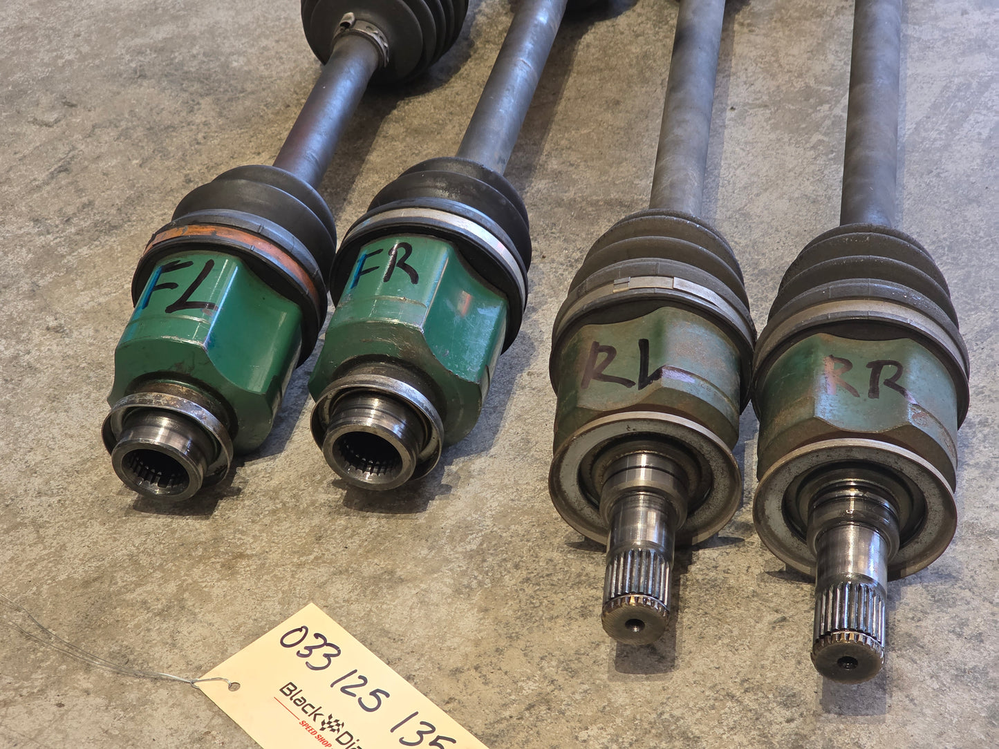 Evo 8-9 OEM Axles