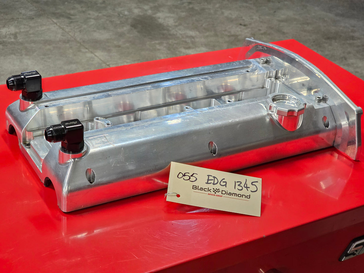 Evo 8-9 FrontLine Fab Billet Valve Cover