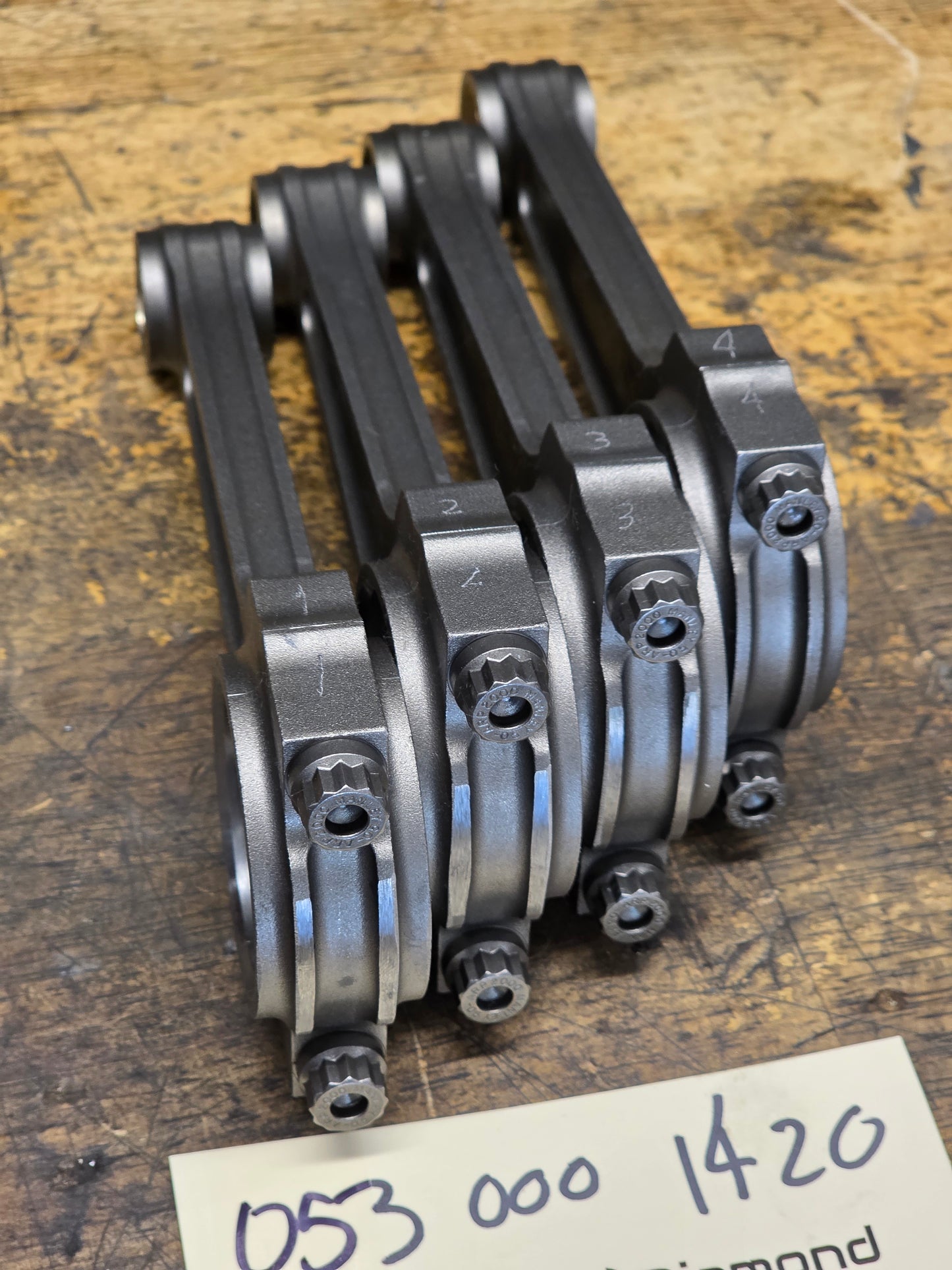 Manley I-Beam Turbo Tuff Rods 162mm
