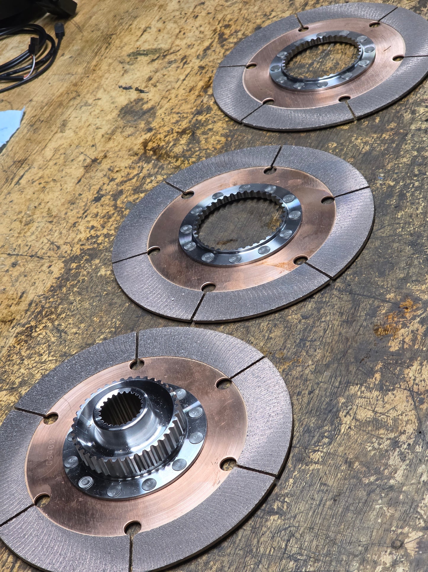 Evo 8-9 Quarter Master 8-Leg Triple Disc Clutch (new discs)