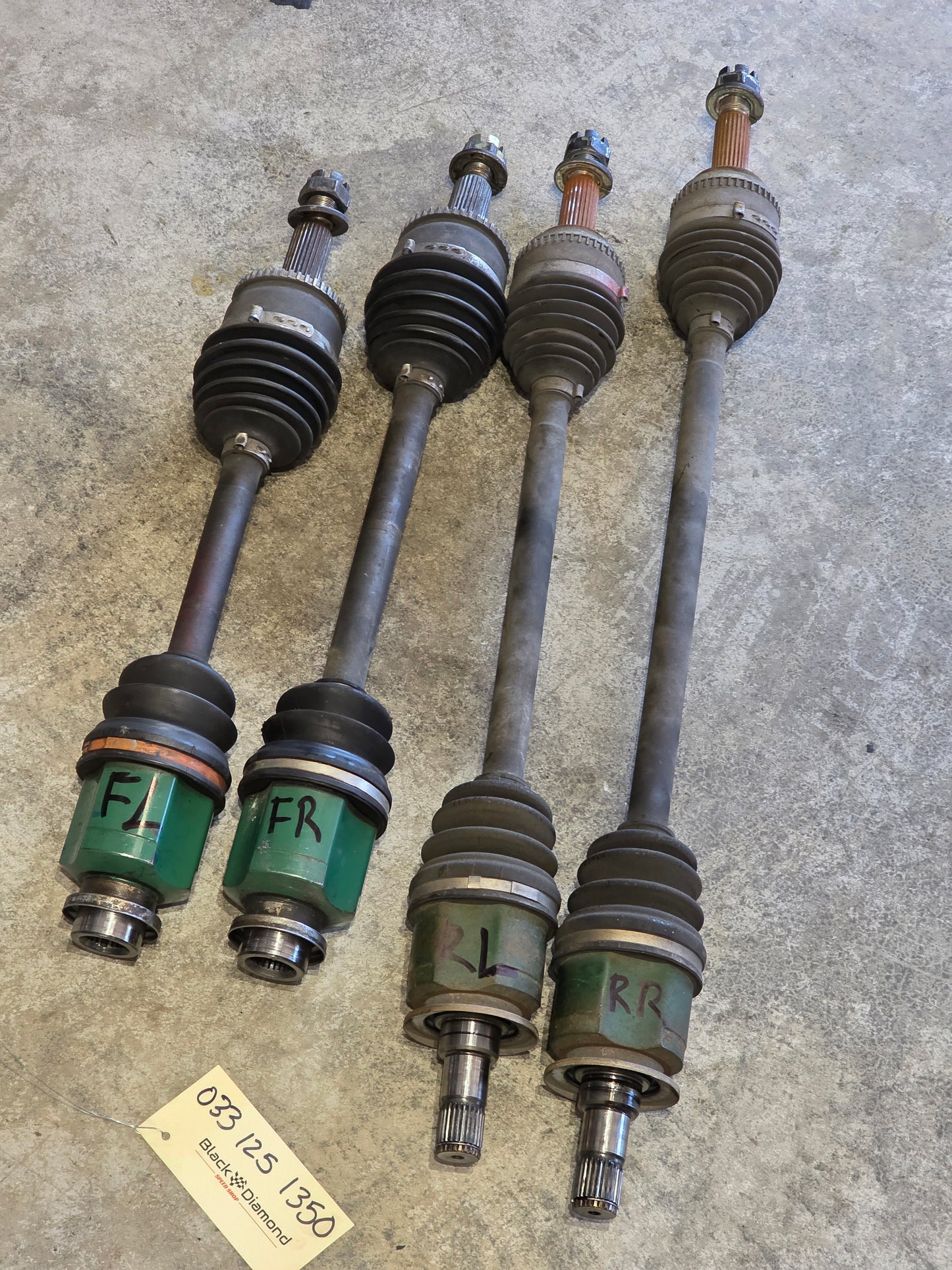 Evo 8-9 OEM Axles