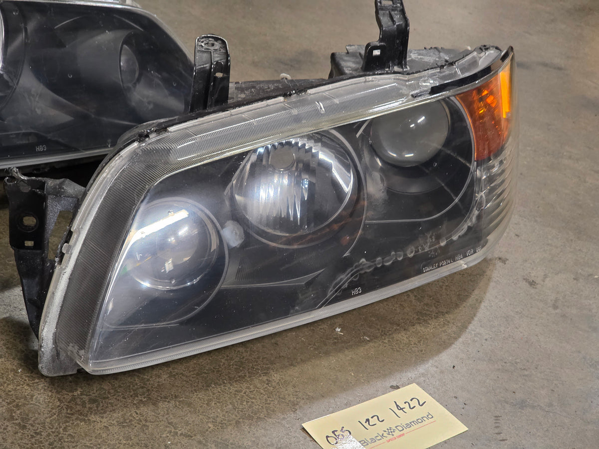 Evo 8/9 NON-HID Headlights - Blacked Out