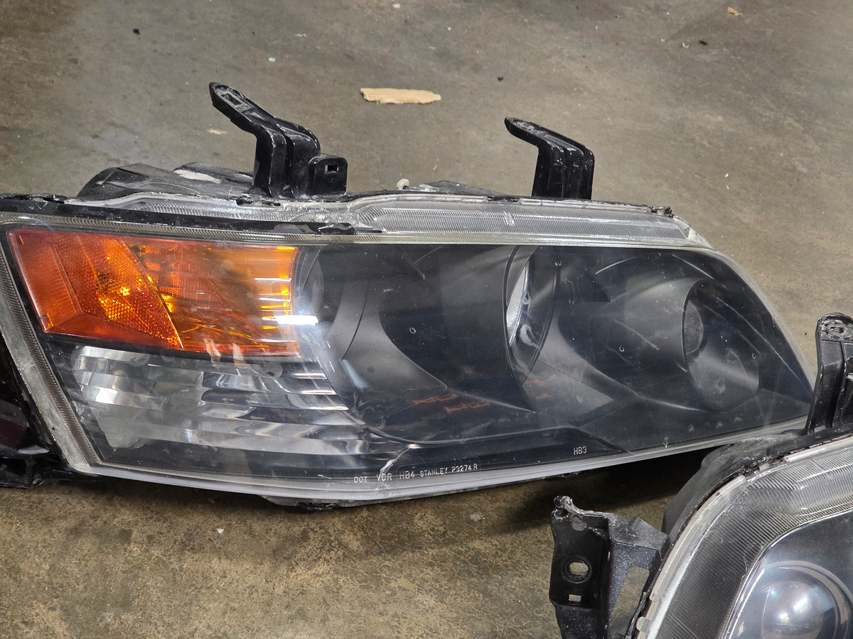 Evo 8/9 NON-HID Headlights - Blacked Out