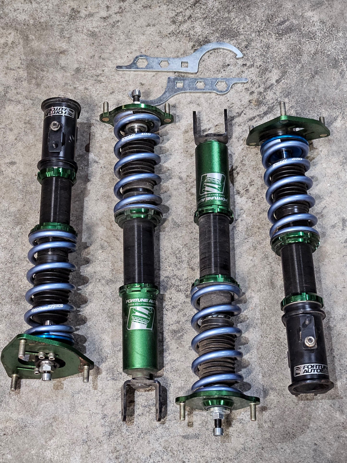 Fortune Auto Coilovers w/ Swift Springs