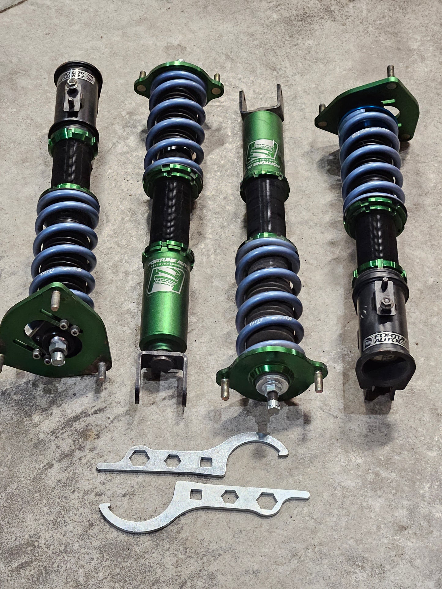 Fortune Auto Coilovers w/ Swift Springs