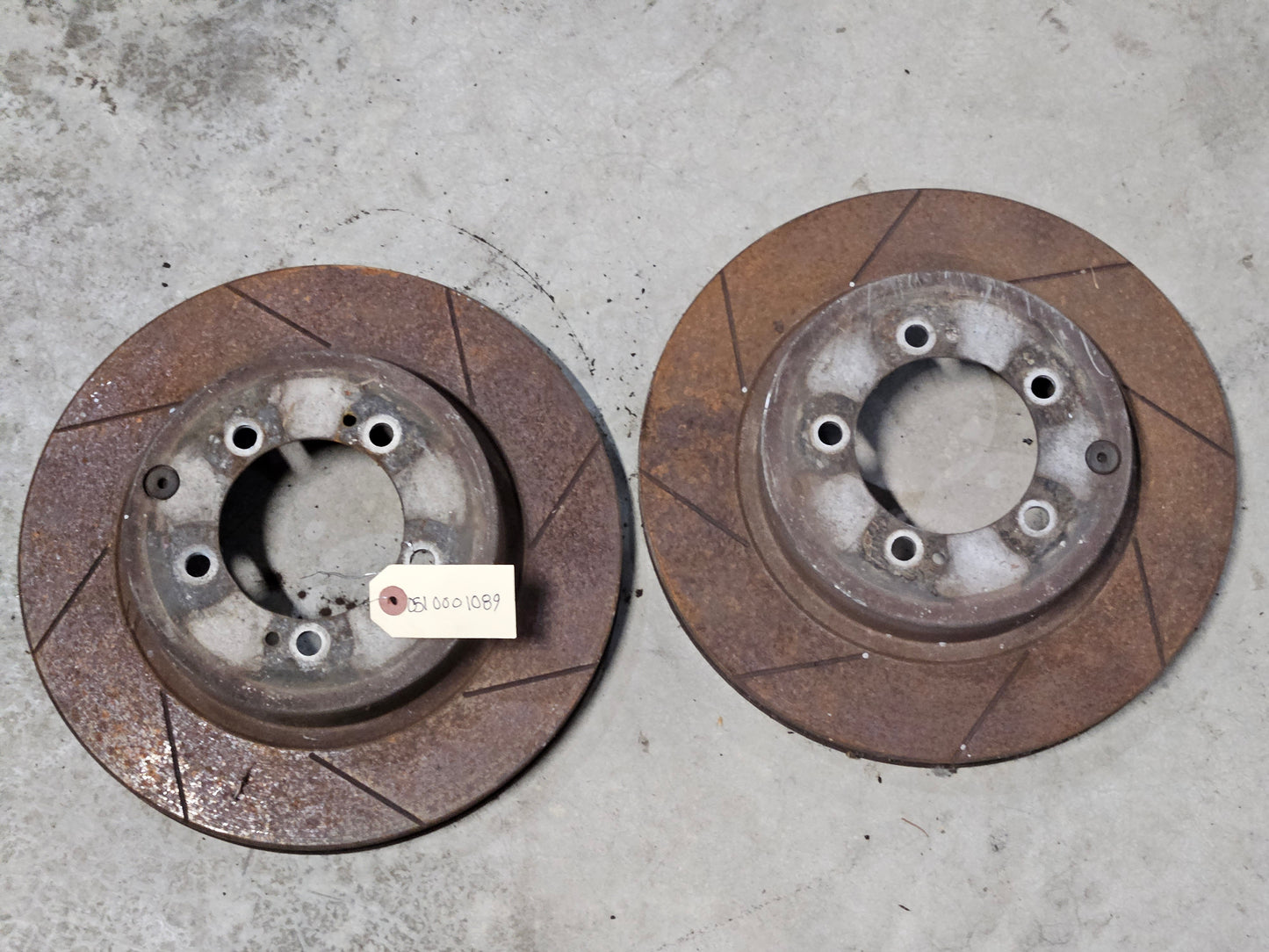 Evo Rear Rotors