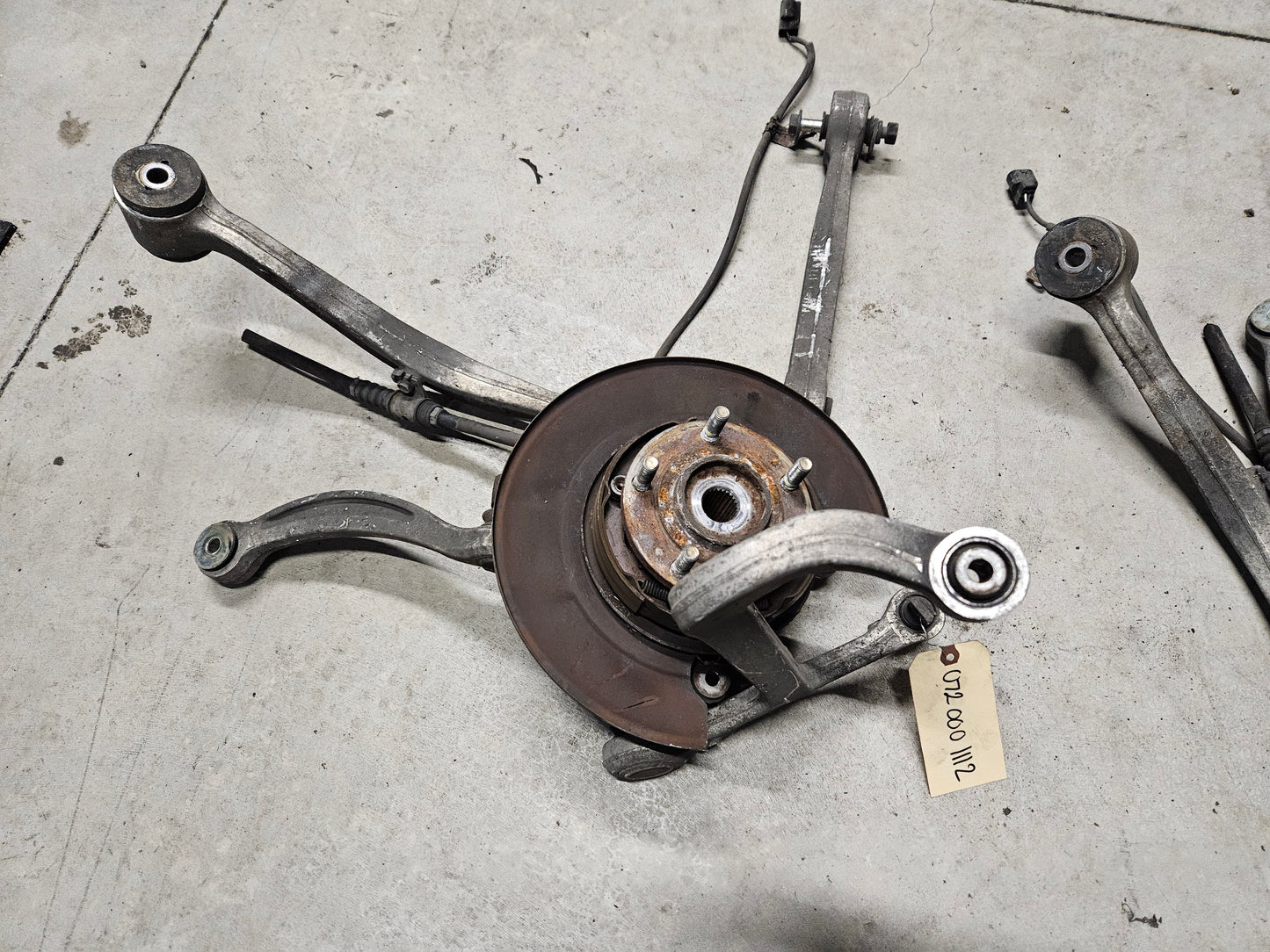 Rear Complete Hubs & Control Arms