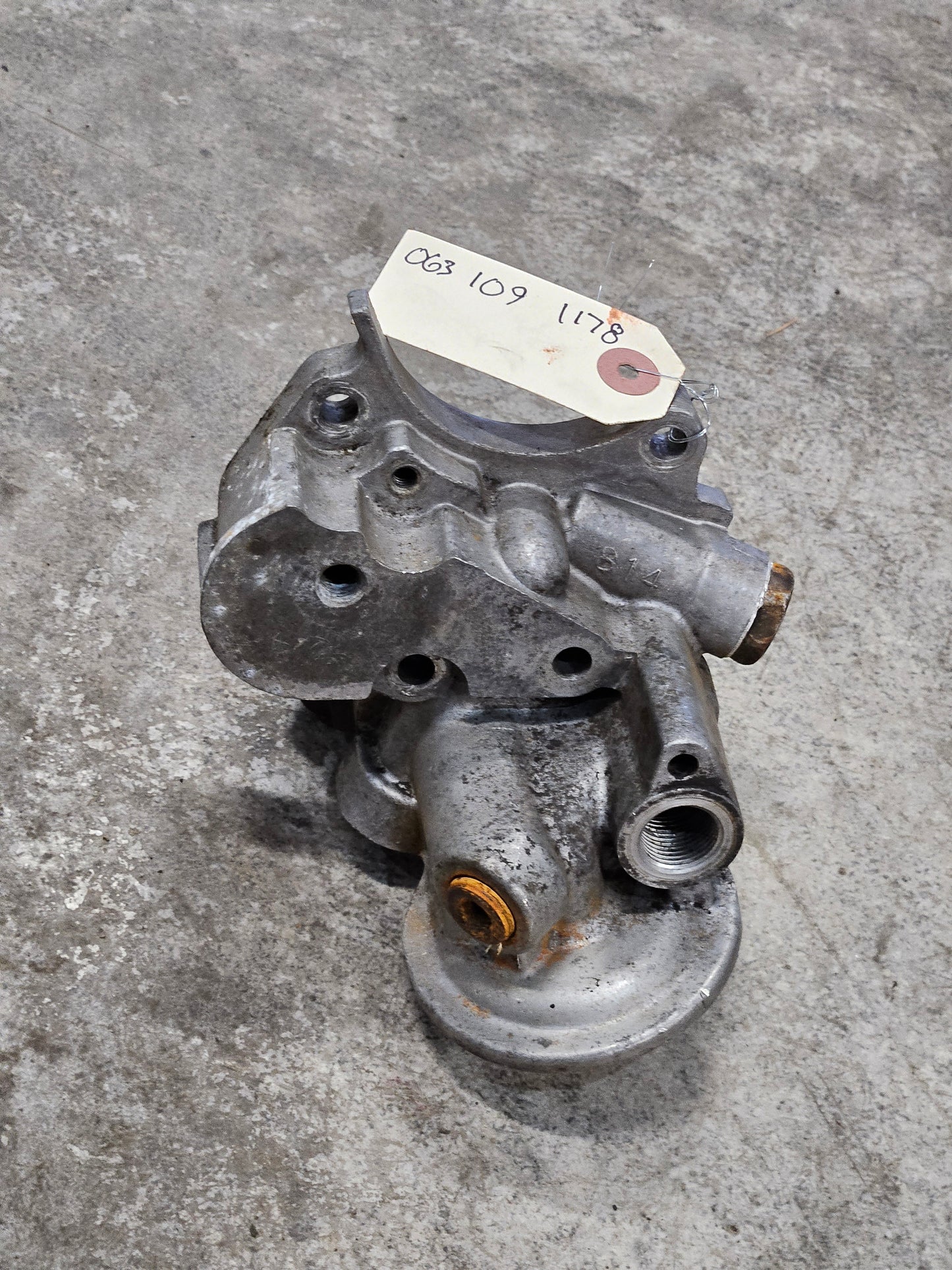 Evo 8 Oil Filter Housing Black Diamond Speed Shop