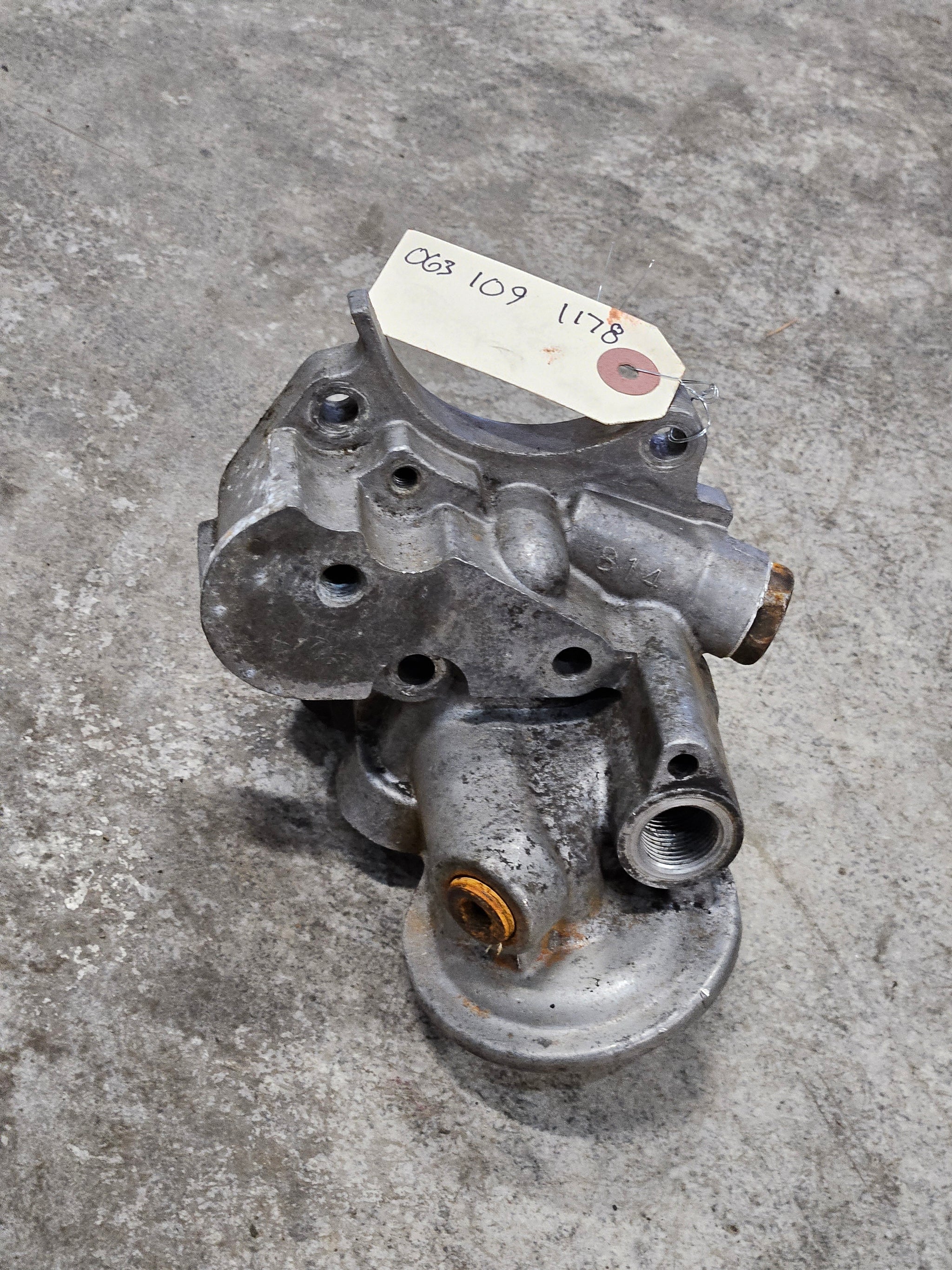 Evo 8 Oil Filter Housing Black Diamond Speed Shop