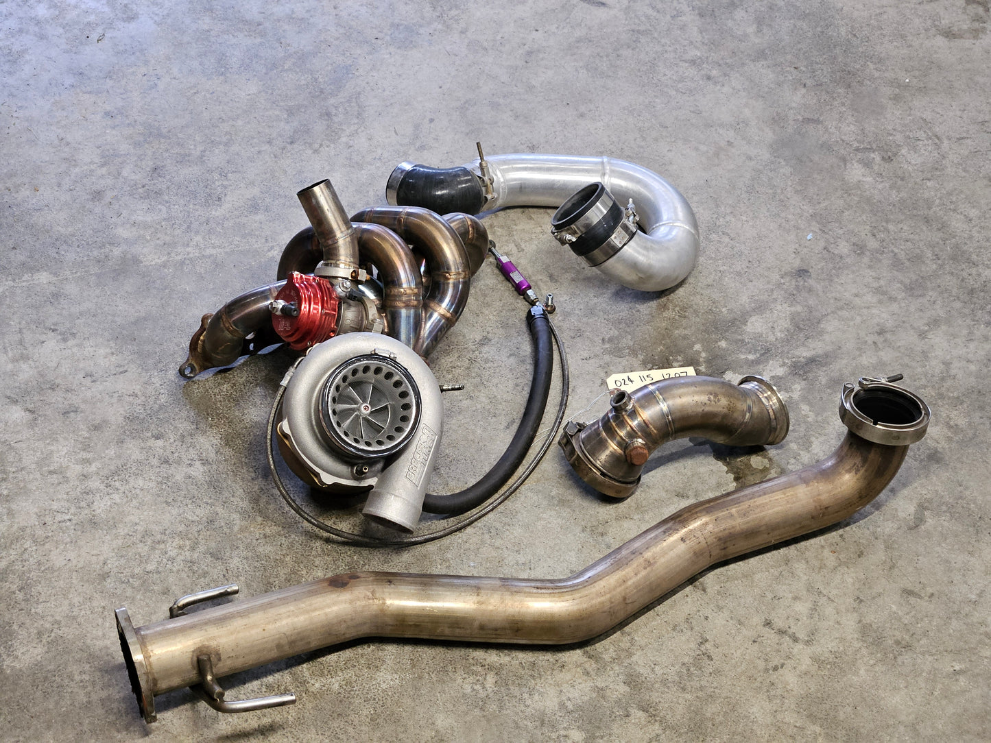 Evo 7/8/9 STM Forward-Facing 6870 V-Band Turbo Kit