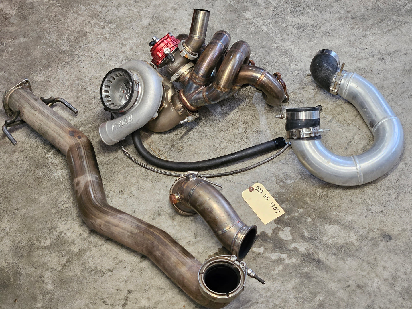 Evo 7/8/9 STM Forward-Facing 6870 V-Band Turbo Kit