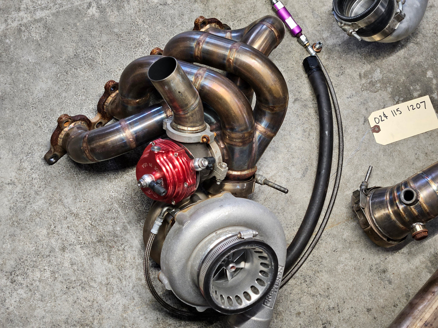 Evo 7/8/9 STM Forward-Facing 6870 V-Band Turbo Kit