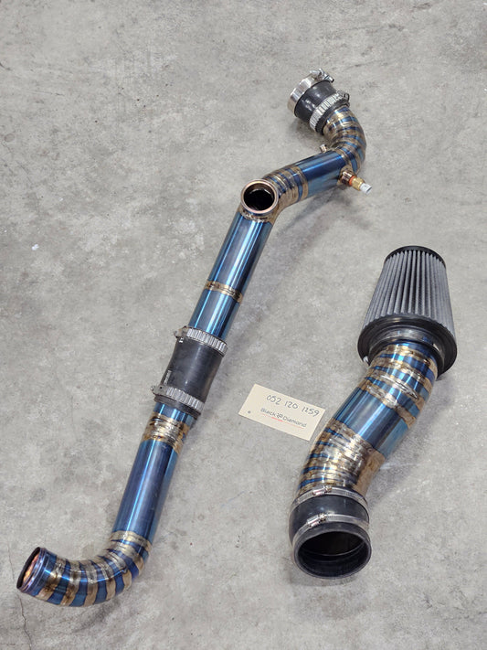 Evo 8/9 DI Fab Titanium Intake & Intercooler Pipes