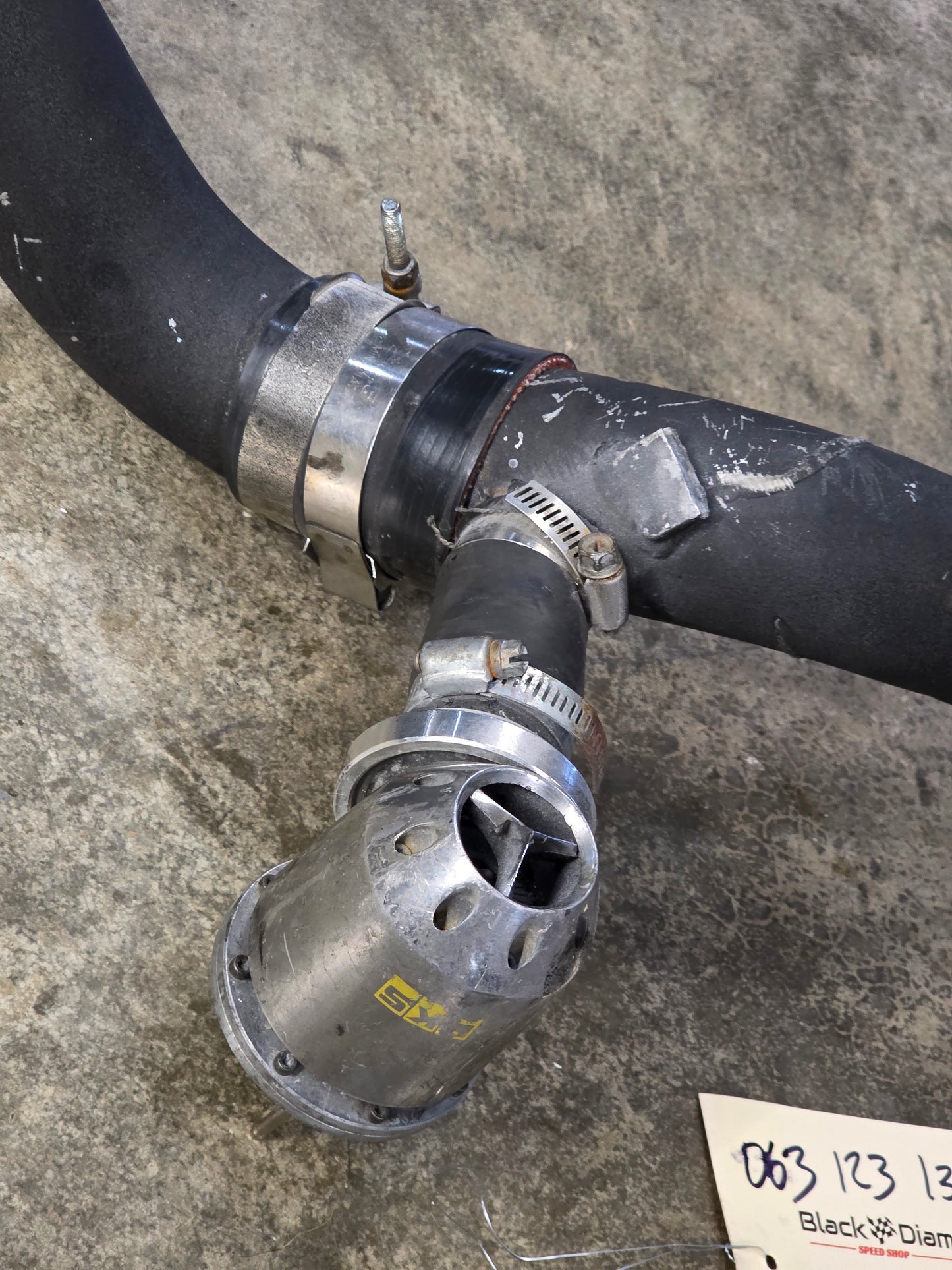 Evo 8-9 Intercooler Pipe & HKS BOV
