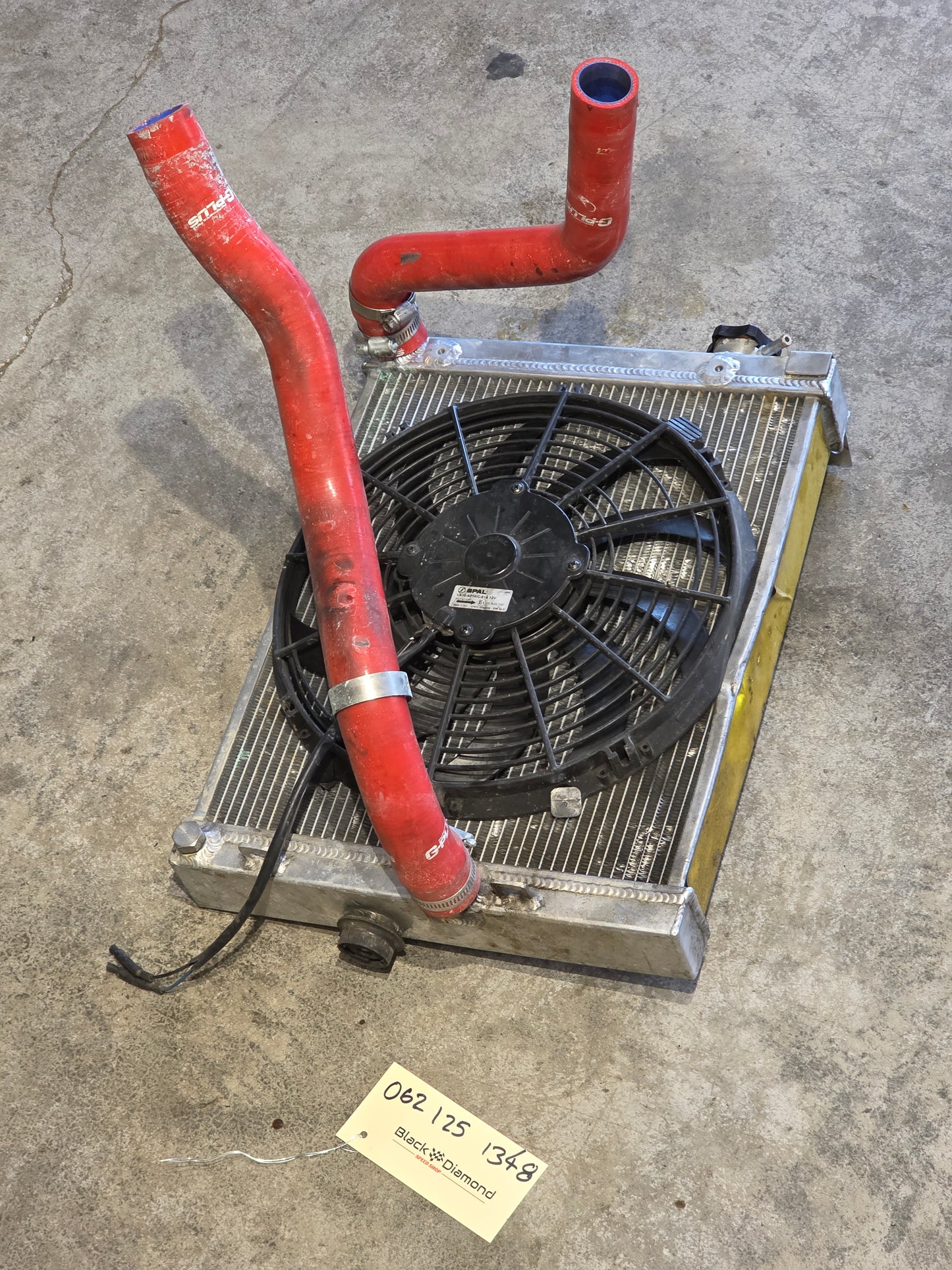 Evo 8-9 Half Size Radiator