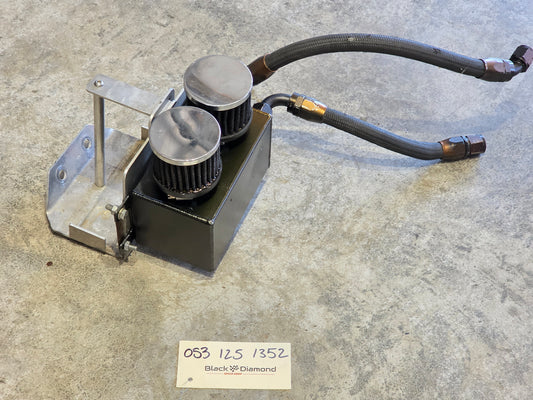 Evo 8-9 Oil Catch Can & Mini Battery Tray