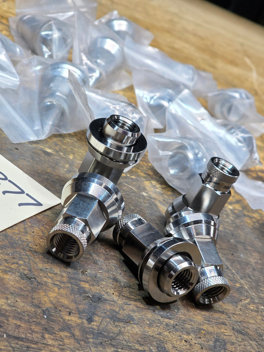 Evo EvoSpec TITANIUM SHANK Lug Nuts  NEW