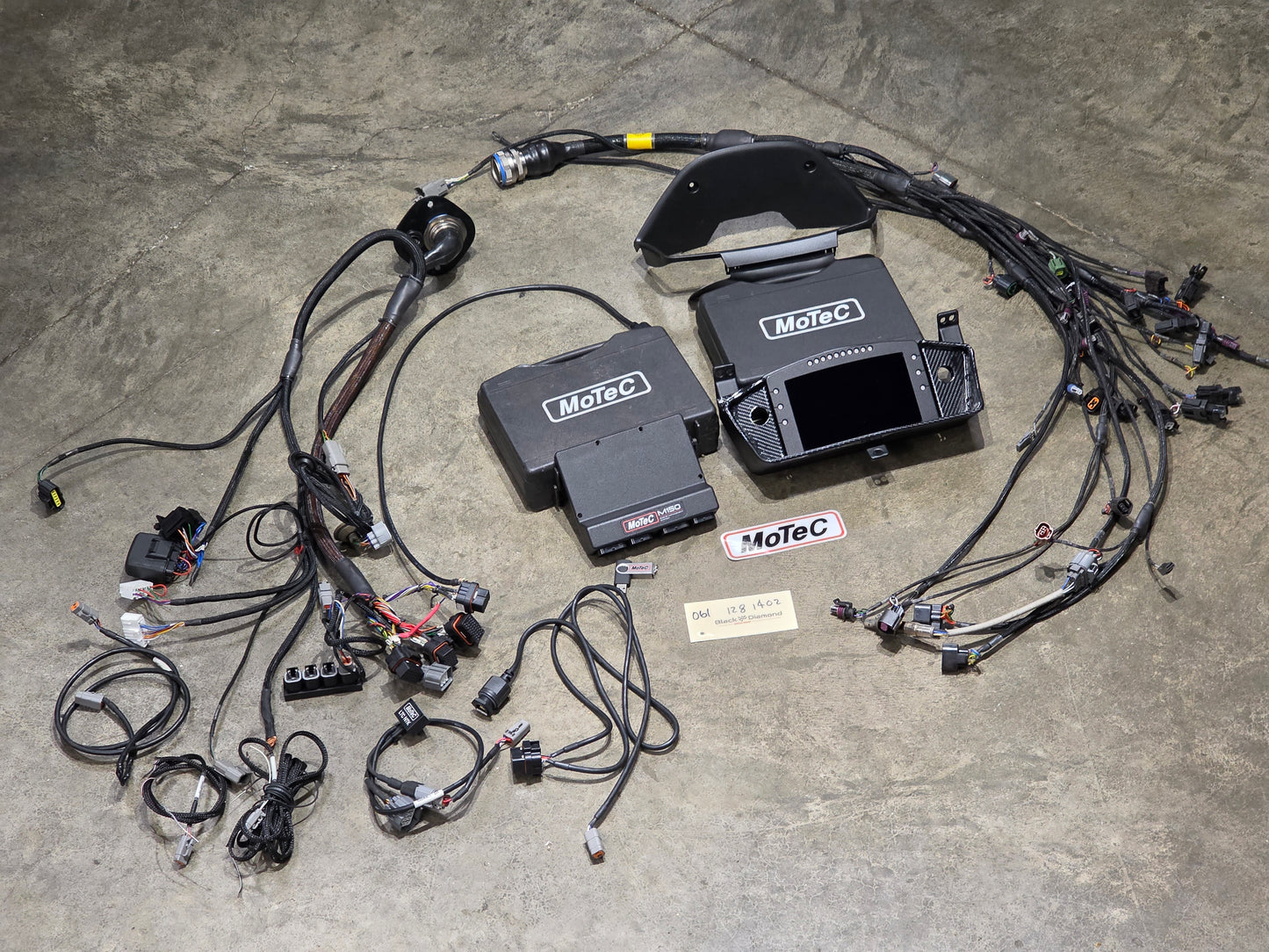 Evo 8/9 Motec M150, C127 Dash, Ohm Harness Super Pack -  NEW