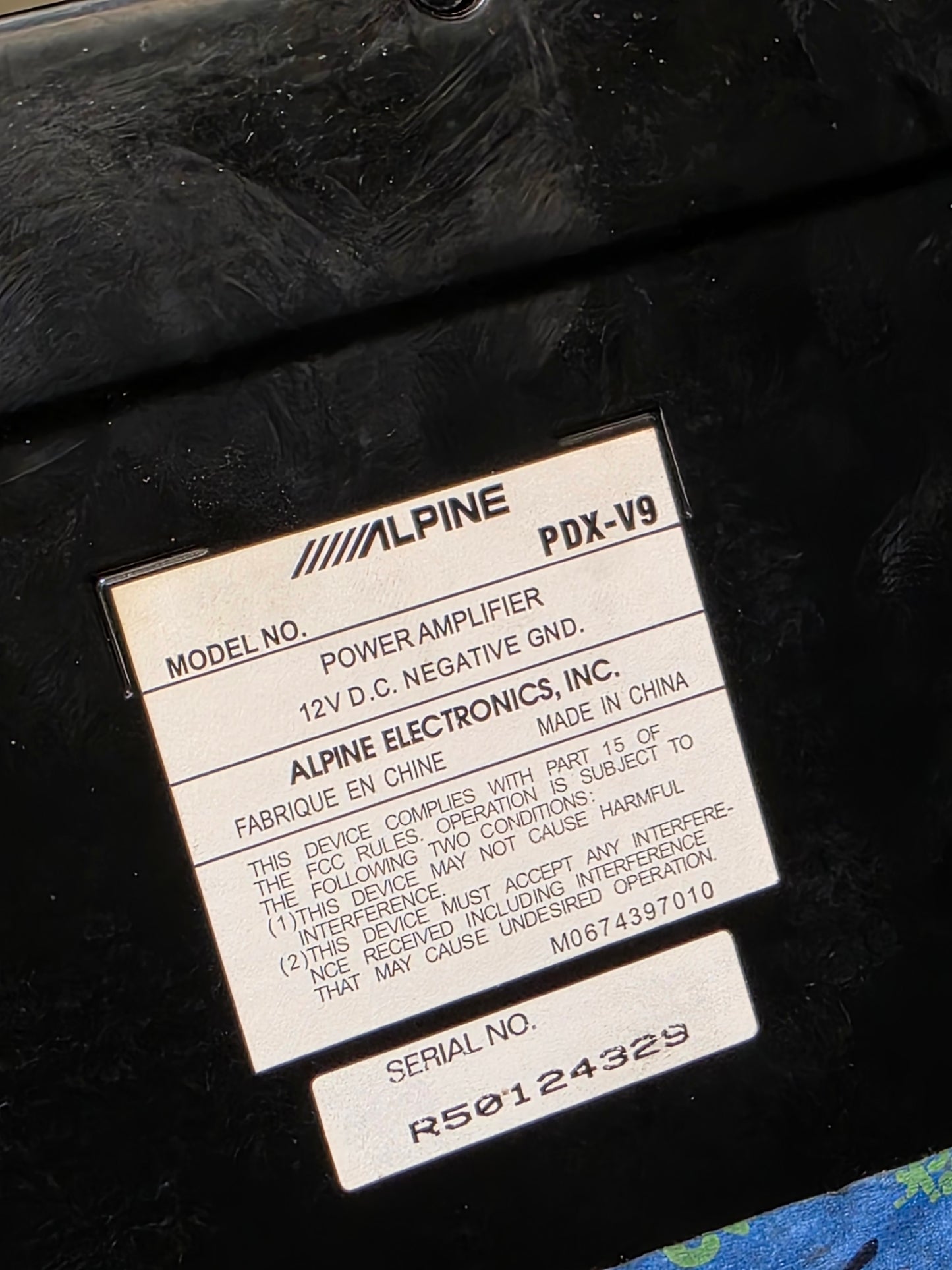 Alpine Sound System