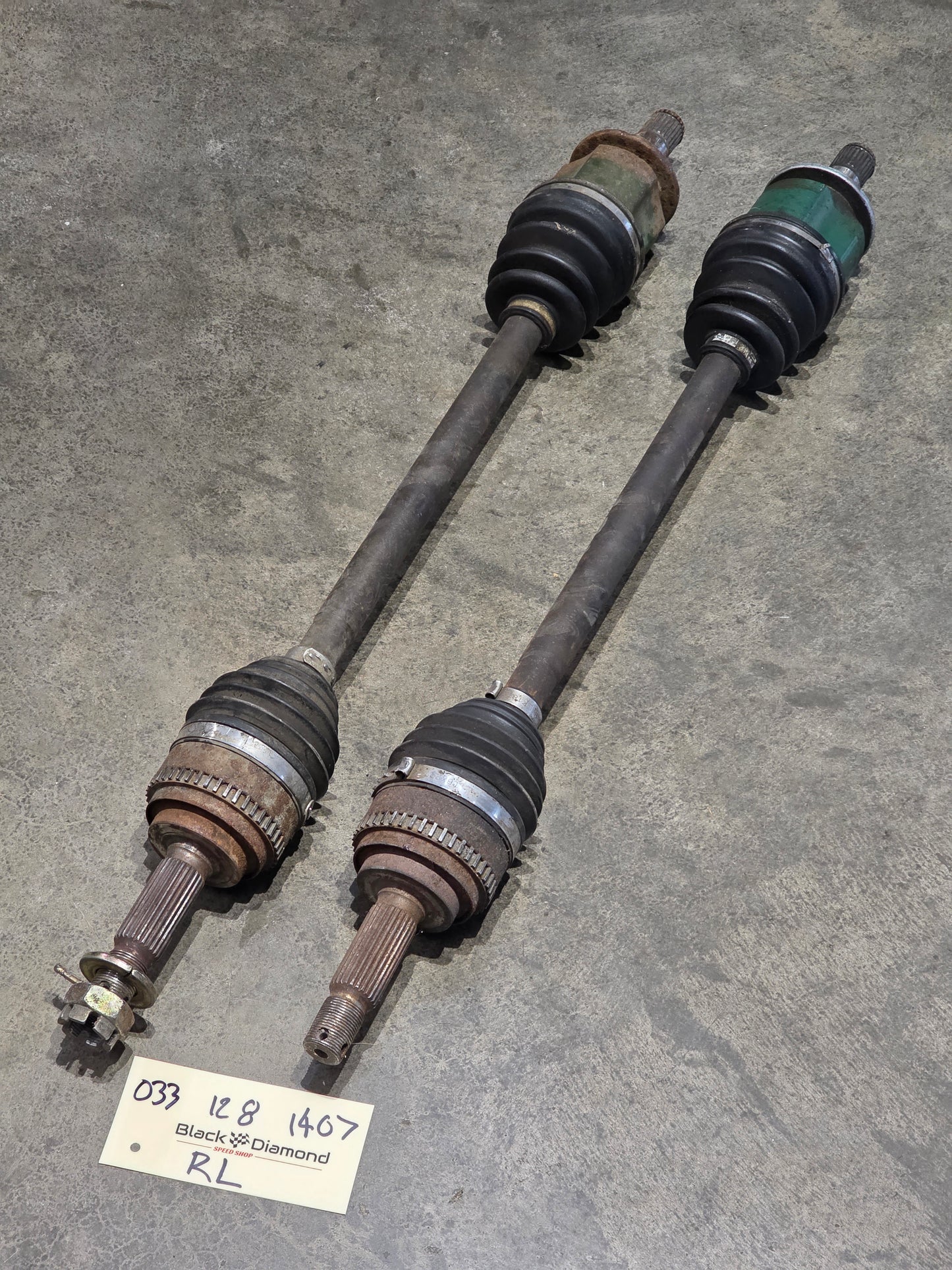 Evo 7-8-9 Rear Driver Axle OEM