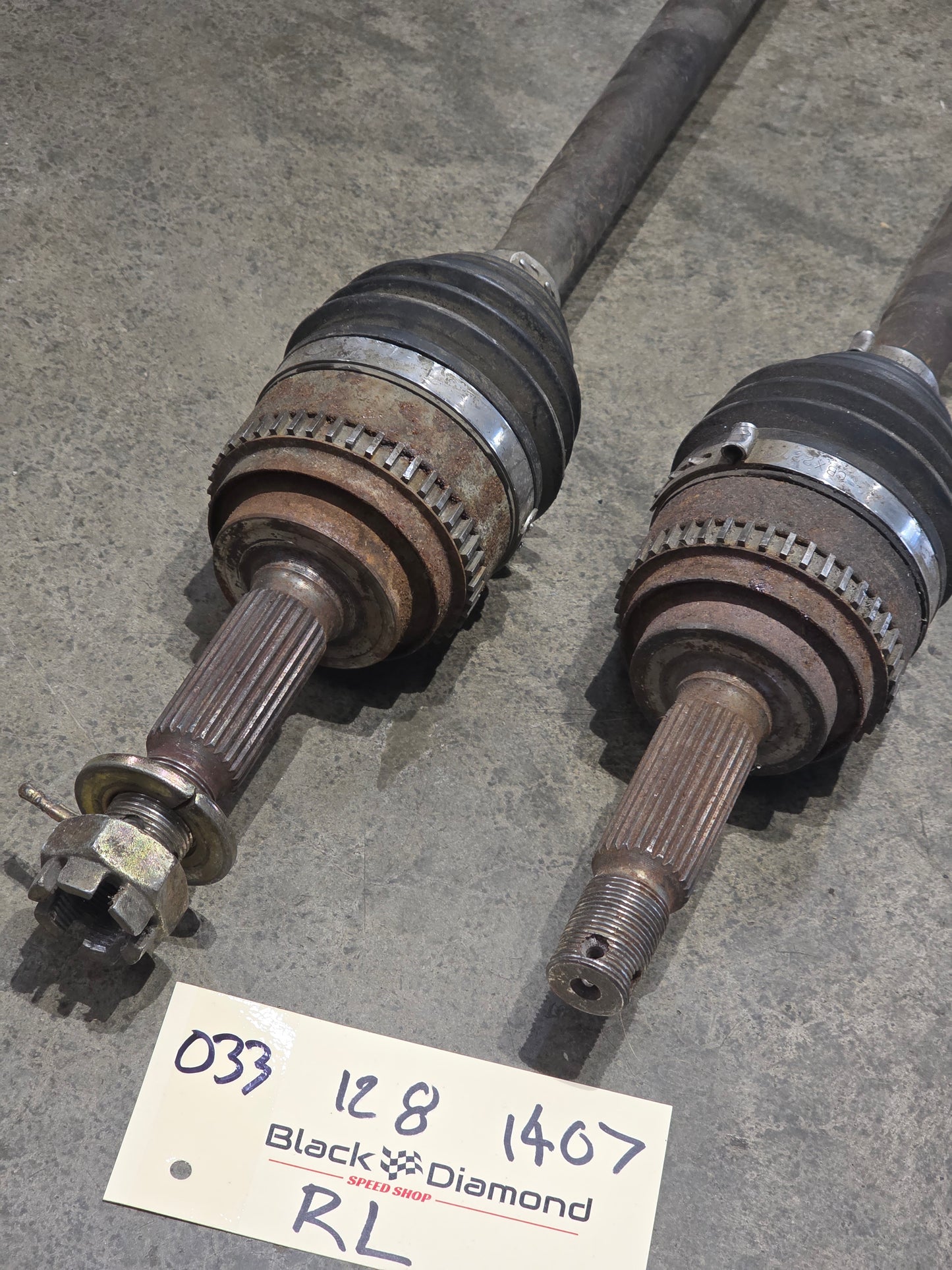 Evo 7-8-9 Rear Driver Axle OEM