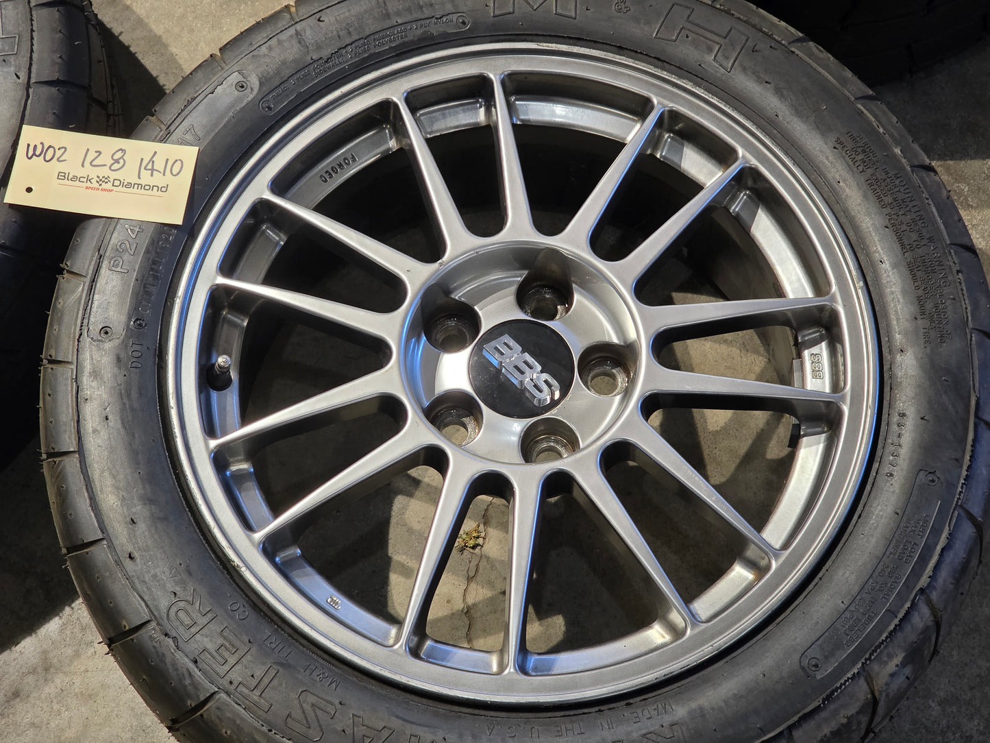Evo 9 BBS SE Wheels + M&H Tires