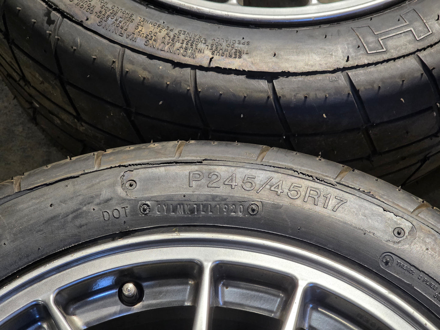 Evo 9 BBS SE Wheels + M&H Tires