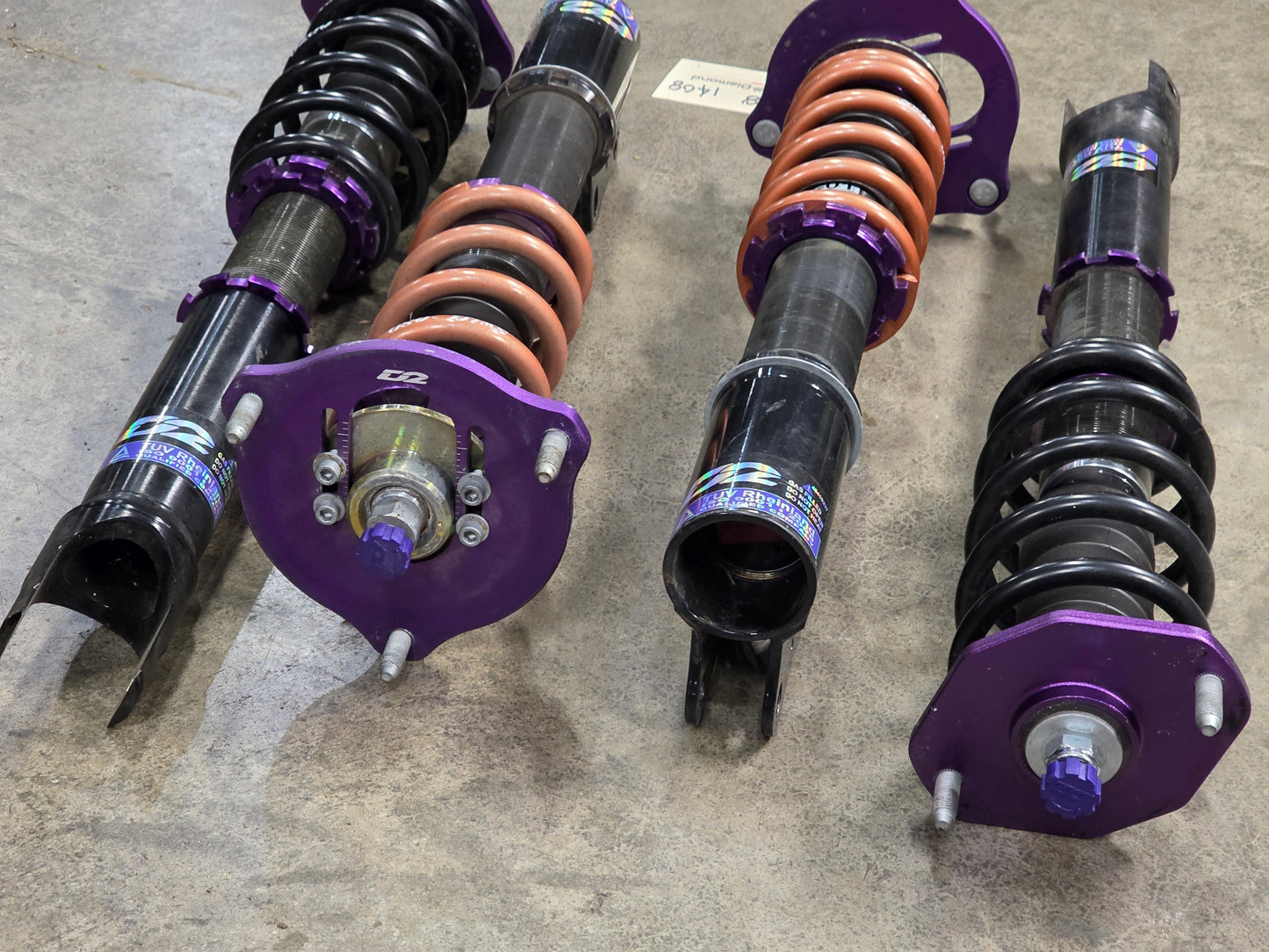 Evo 8/9 D2 Coilovers