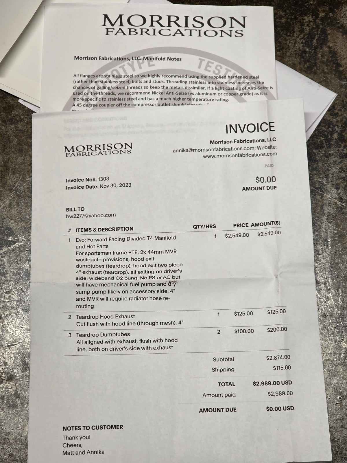 Morrison Fabrication forward facing T4 turbo kit for Mitsubishi Evo 8 9 at BD Speed Shop – photo 4