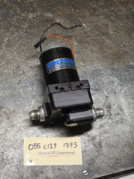 Meziere electric water pump at BD Speed Shop