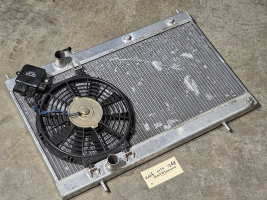 Mitsubishi Lancer Evolution Evo 8 9 radiator at BD Speed Shop