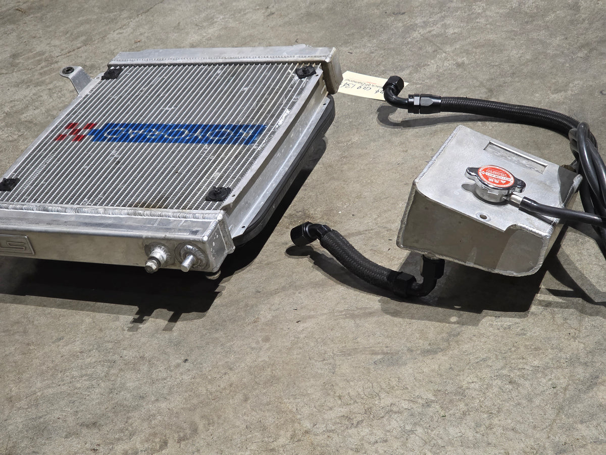 Evo 8-9 Half Radiator Kit