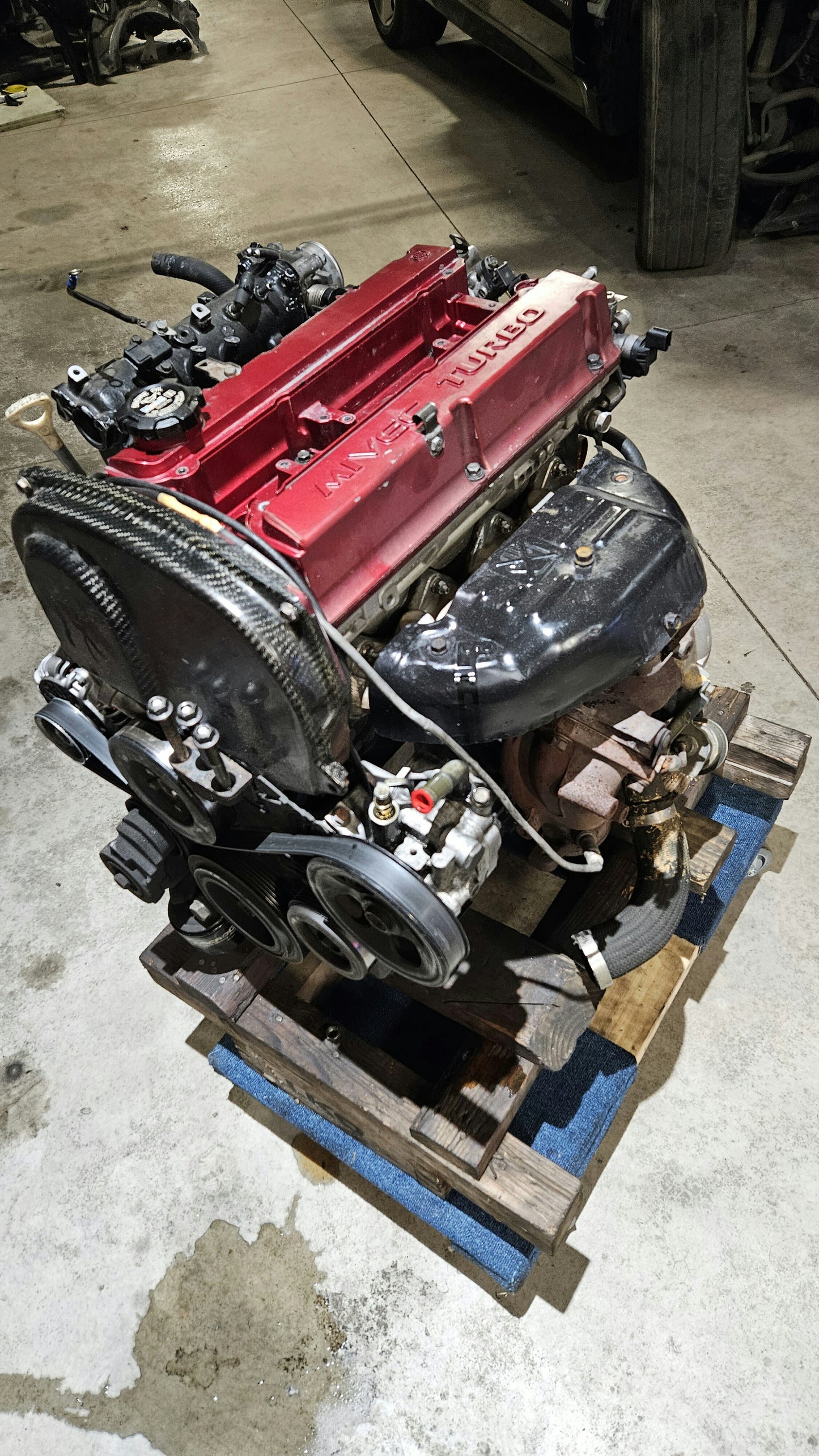 Evo 9 Mivec Longblock Engine