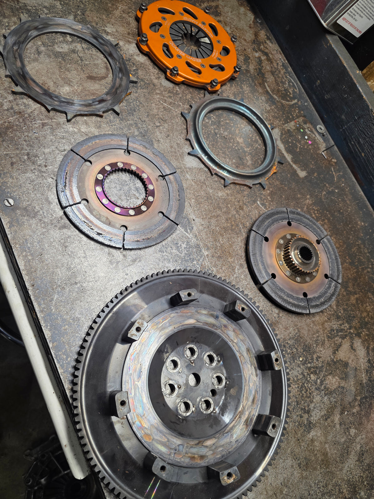 Evo 8-9 QM Twin Disc Clutch