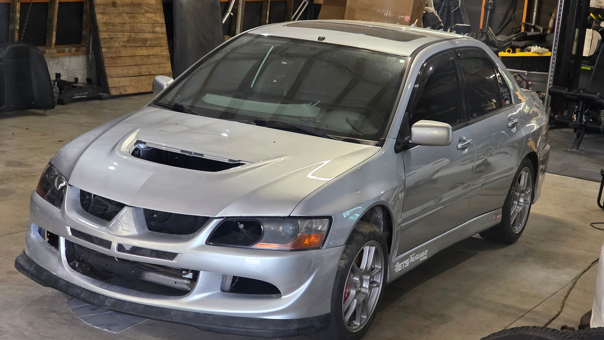 2005 Mitsubishi Lancer Evolution Evo 8 rolling shell clean title for sale at BD Speed Shop – photo 2